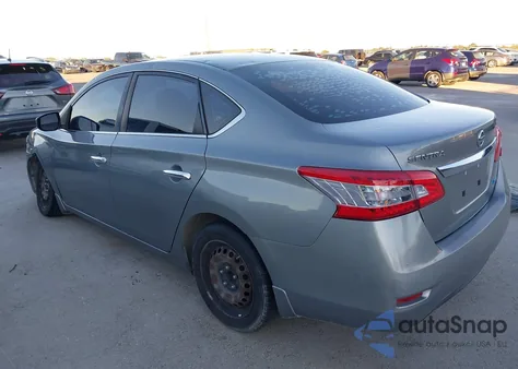 2013 Nissan Sentra Sv z USA, uszkodzony, nr VIN 3N1AB7APXDL682786